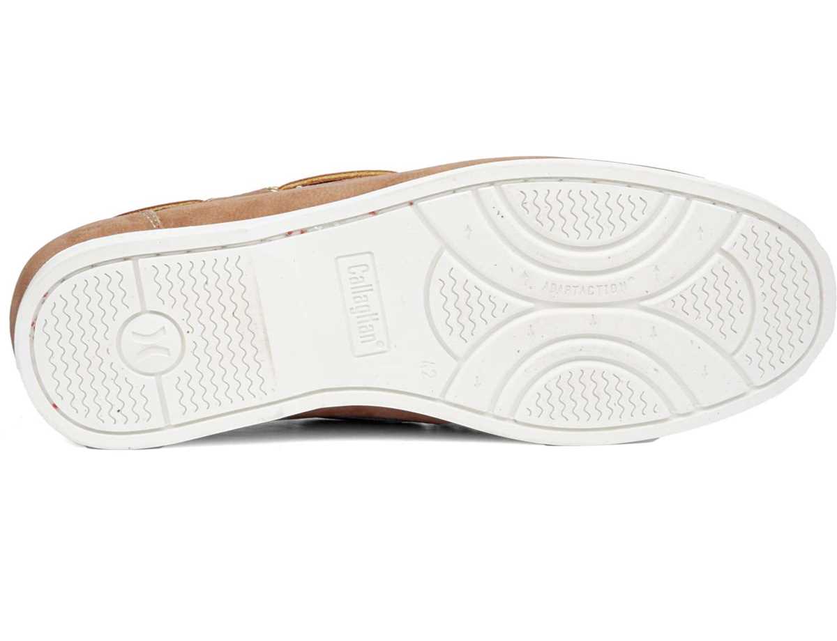 Zapatos del Barco Callaghan 51600 Yate Hombre Beige Marrones | NMH4086HD